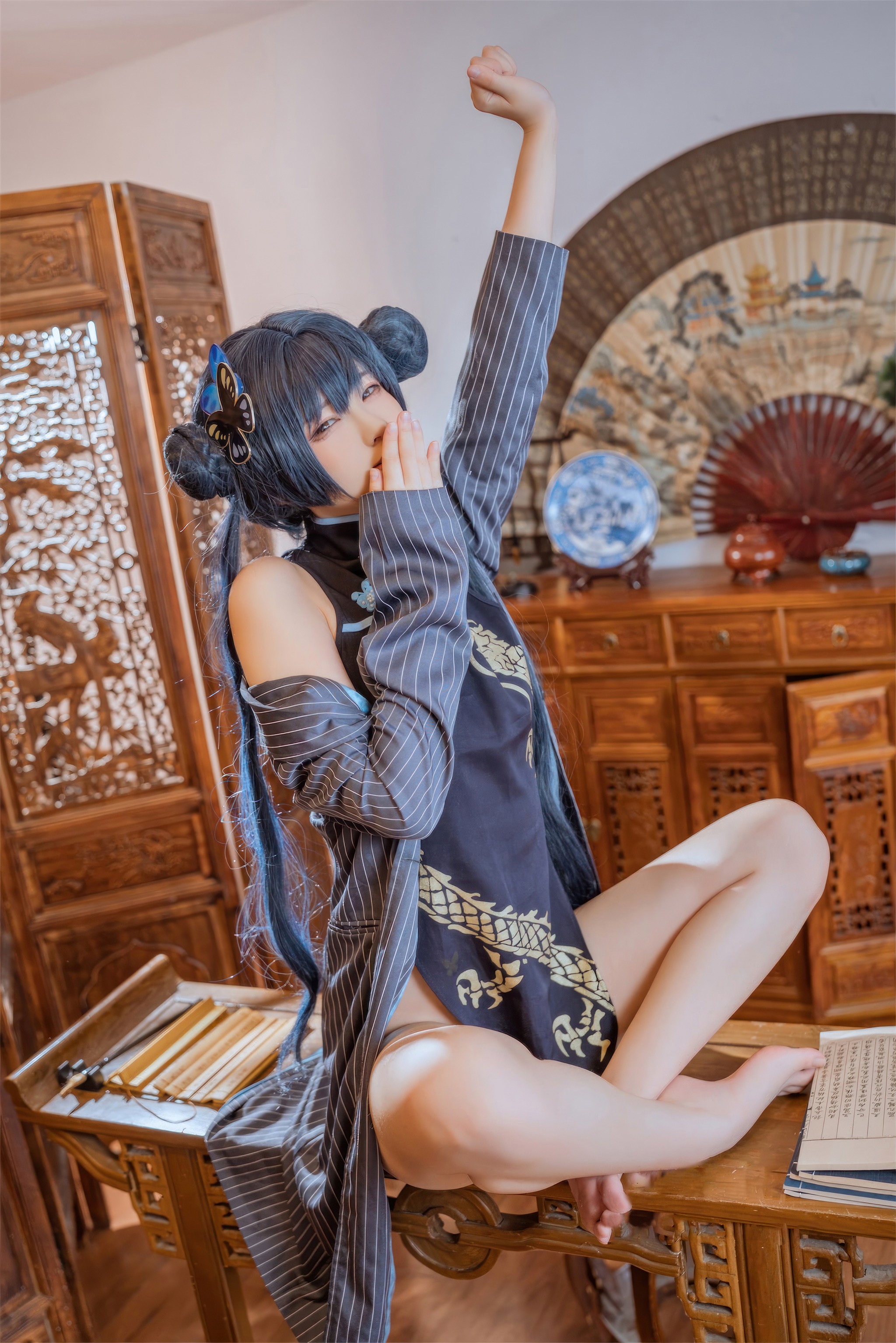 图片[1]-Quan冉有点饿 – NO.023 妃咲 [62P]-XikXak